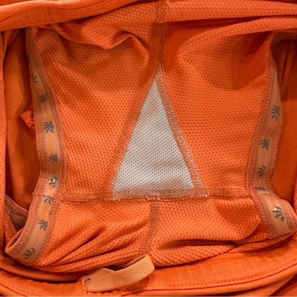 Athleta Swagger Tiered Skirt with Shorts Neon Orange Sz XS - Picture 8 of 14